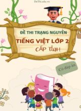 Bộ đề thi trạng nguyên Tiếng Việt Lớp 2 cấp tỉnh (Có đáp án)